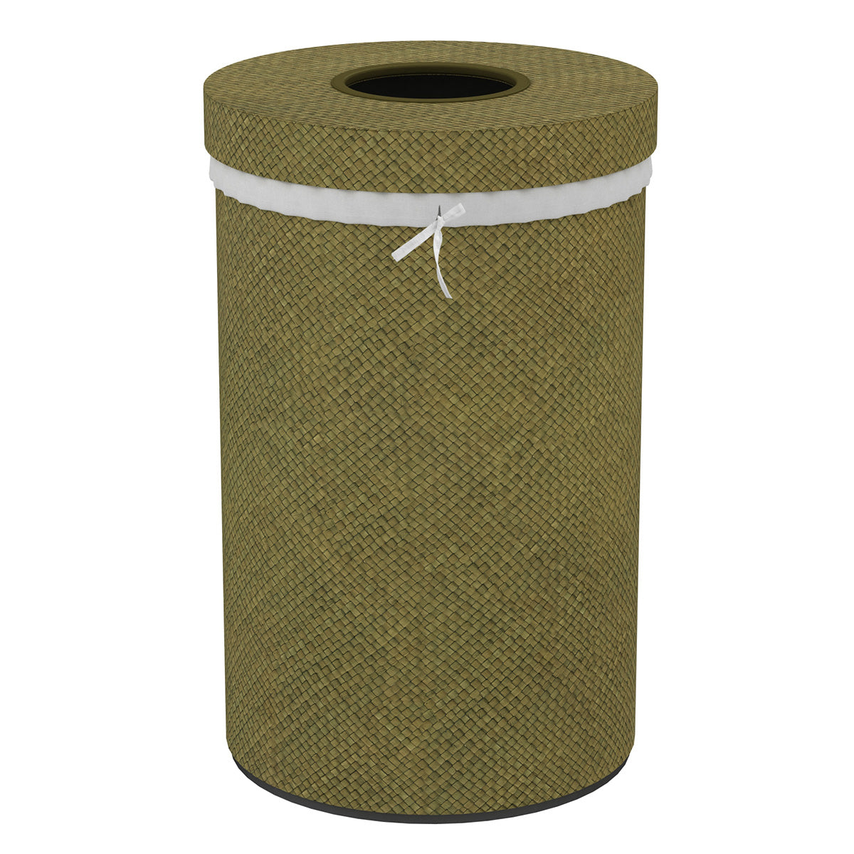 Large Cylinder Hamper w/ 6" Hole and Liner - Pandan - Signature Collection