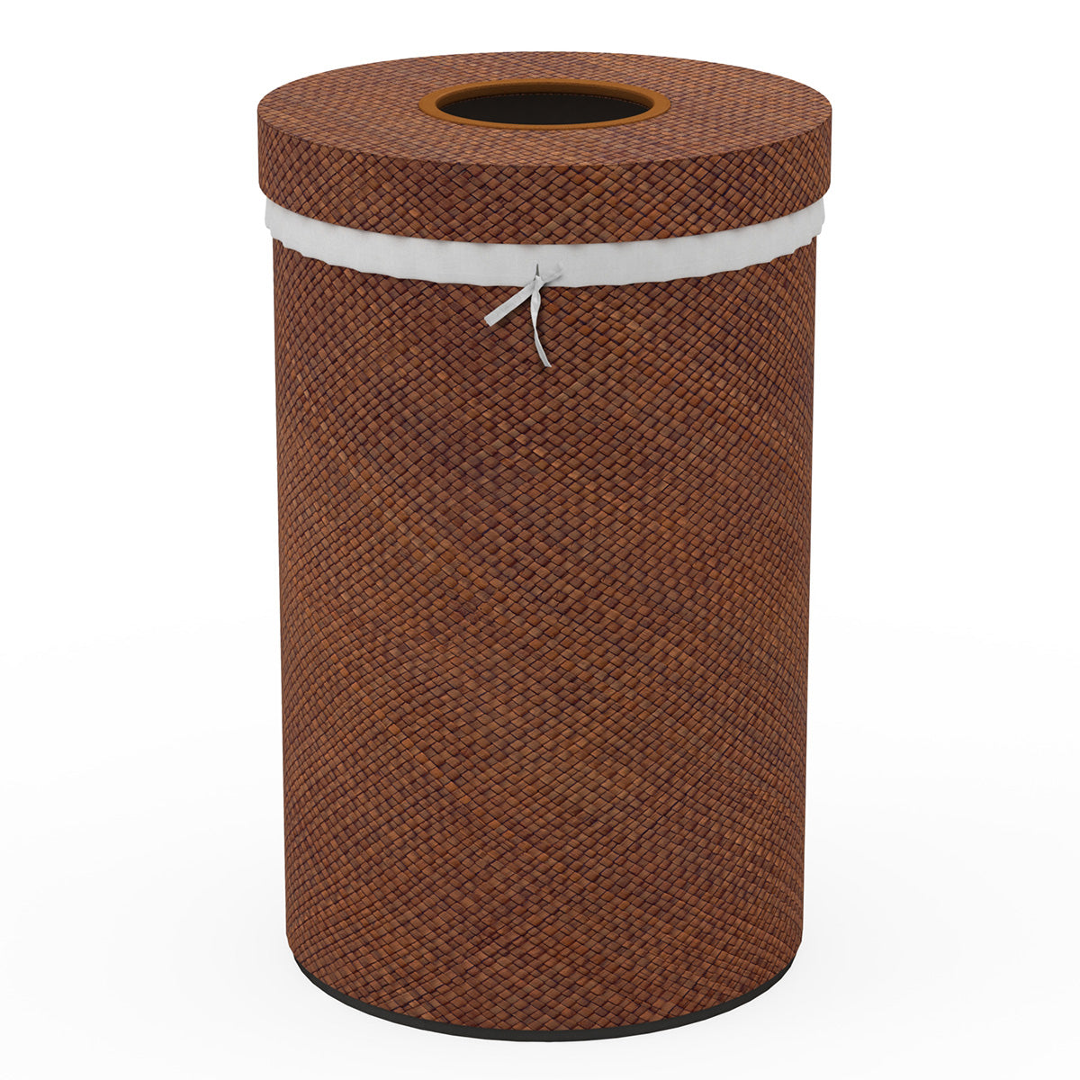 Large Cylinder Hamper w/ 6" Hole and Liner - Pandan - Signature Collection
