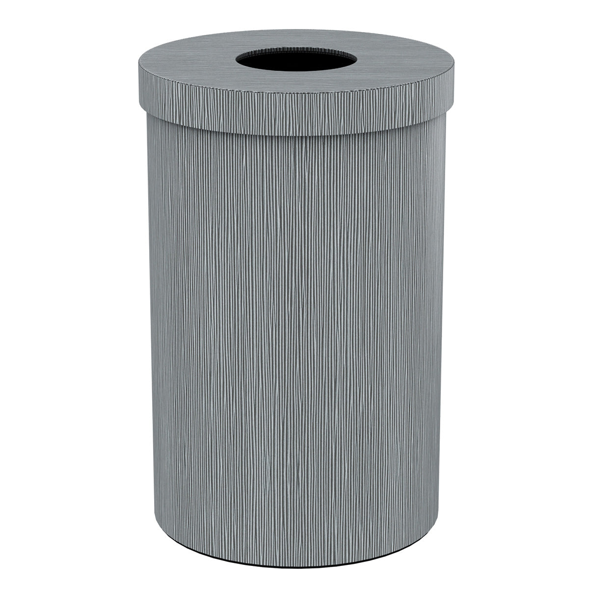 Large Hamper w/ 6" Hole - Wave Texture Leather Match - Signature Collection