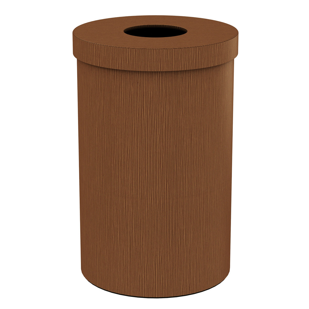 Large Hamper w/ 6" Hole - Wave Texture Leather Match - Signature Collection