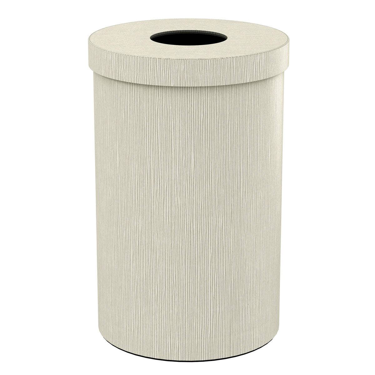 Large Hamper w/ 6" Hole - Wave Texture Leather Match - Signature Collection