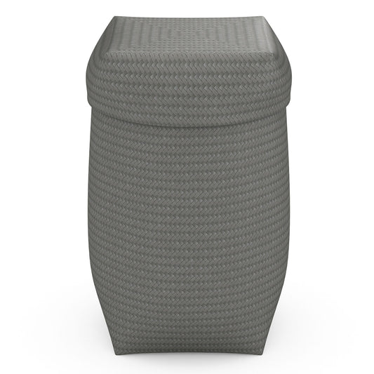Large Cylinder Hamper w/ Lid - Polyweave - Signature Collection