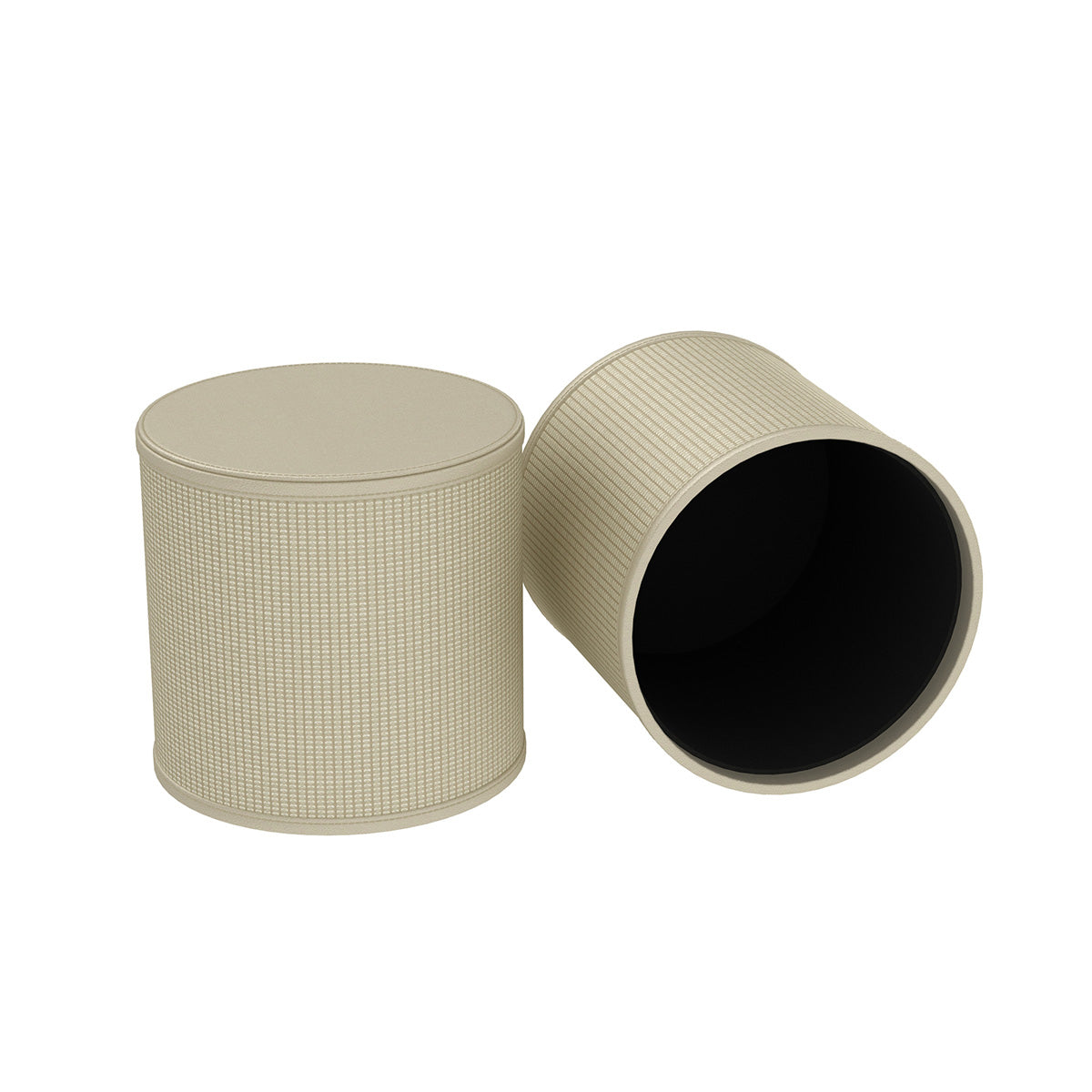 Toilet Paper Cover - Classic Weave Leather Match - Signature Collection