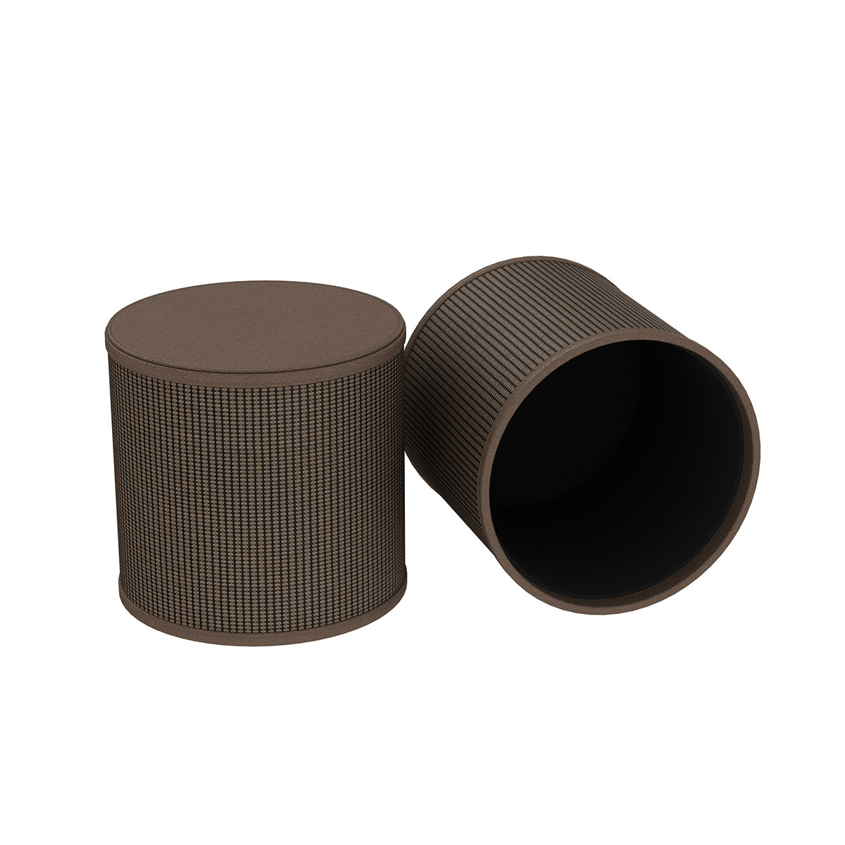 Toilet Paper Cover - Classic Weave Leather Match - Signature Collection