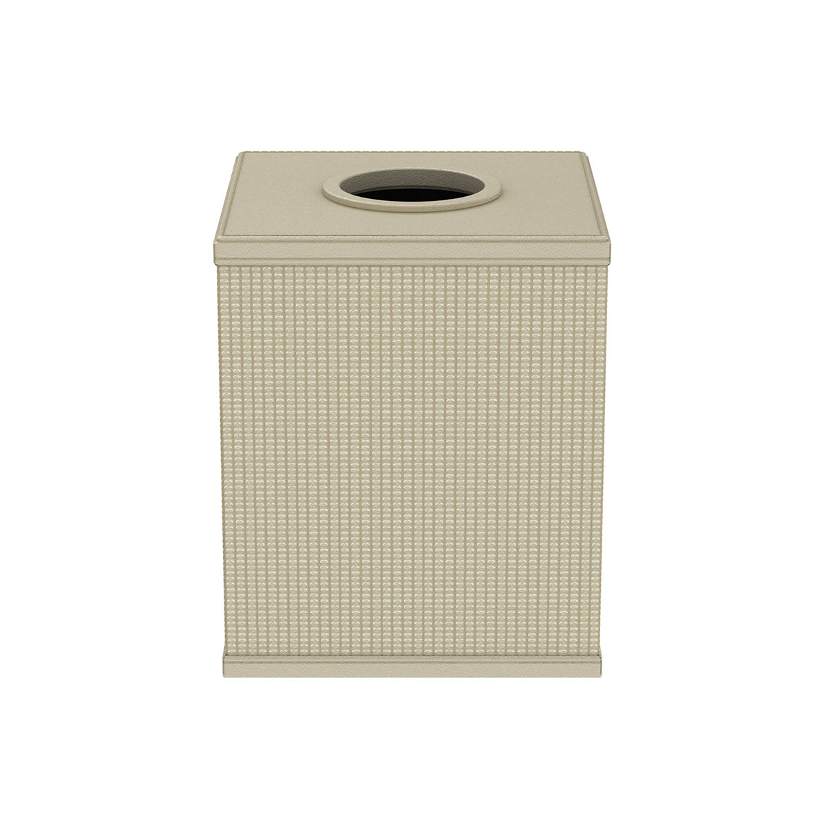 Tissue Box Cover - Classic Weave Leather Match - Signature Collection