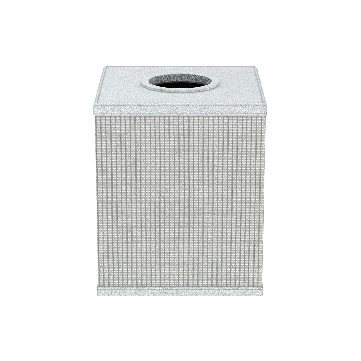 Tissue Box Cover - Classic Weave Leather Match - Signature Collection