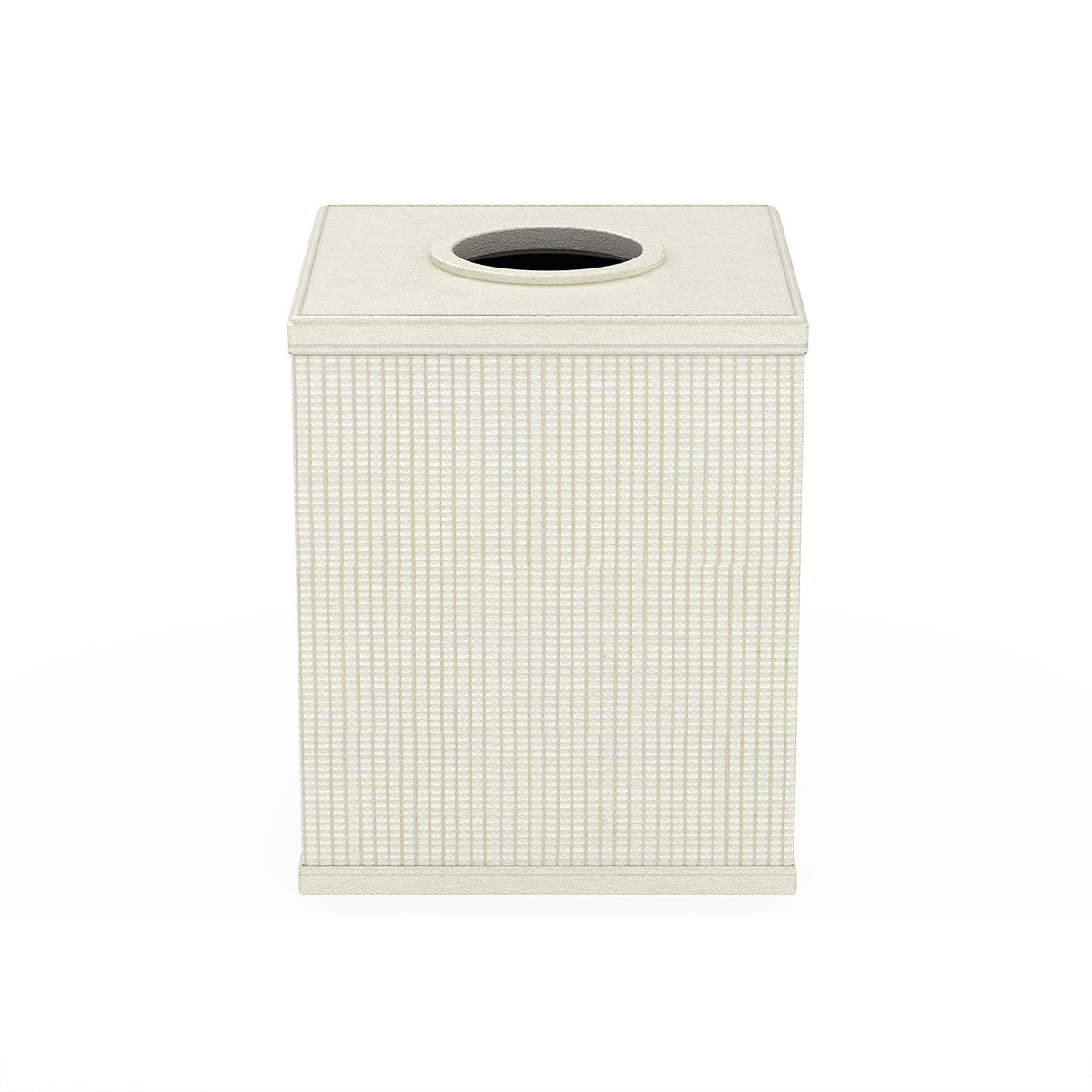 Tissue Box Cover - Classic Weave Leather Match - Signature Collection