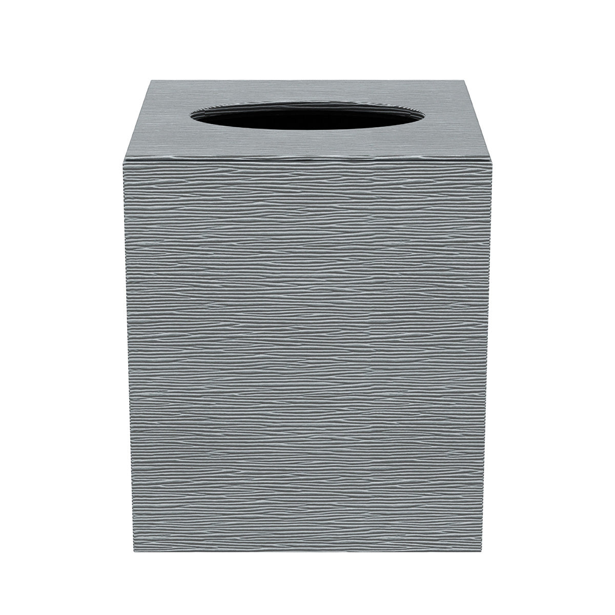 Tissue Box Cover - Wave Texture Leather Match - Signature Collection