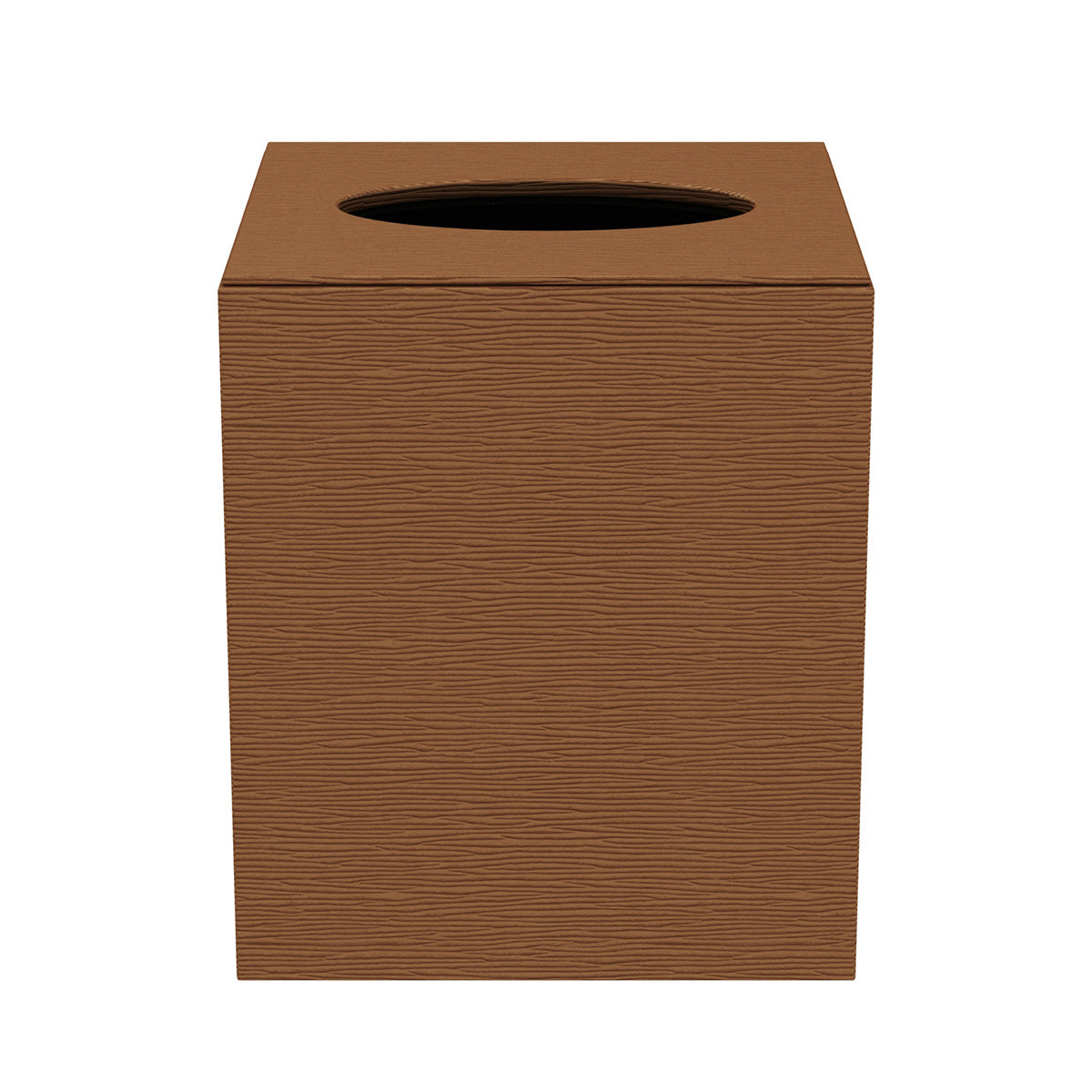 Tissue Box Cover - Wave Texture Leather Match - Signature Collection