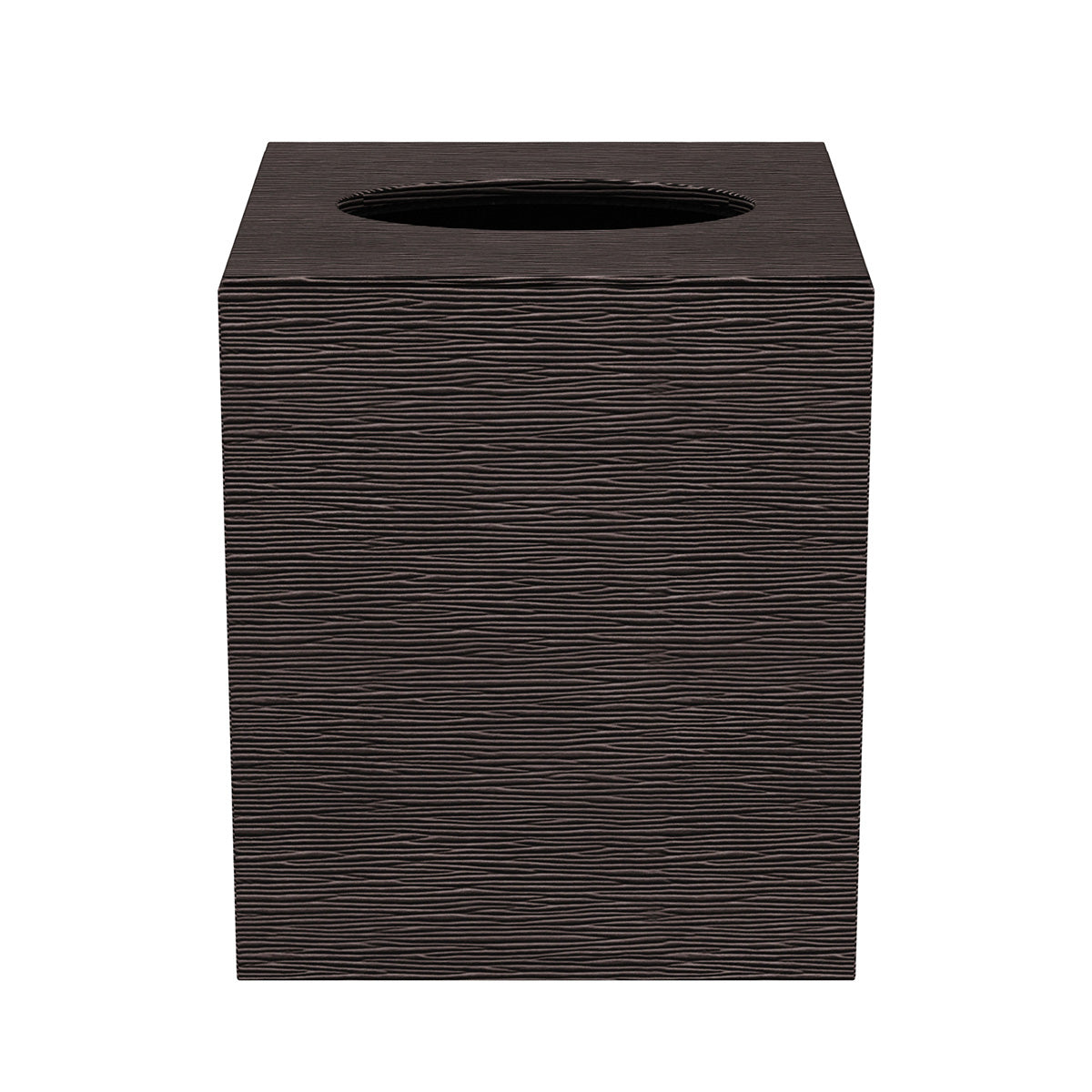 Tissue Box Cover - Wave Texture Leather Match - Signature Collection