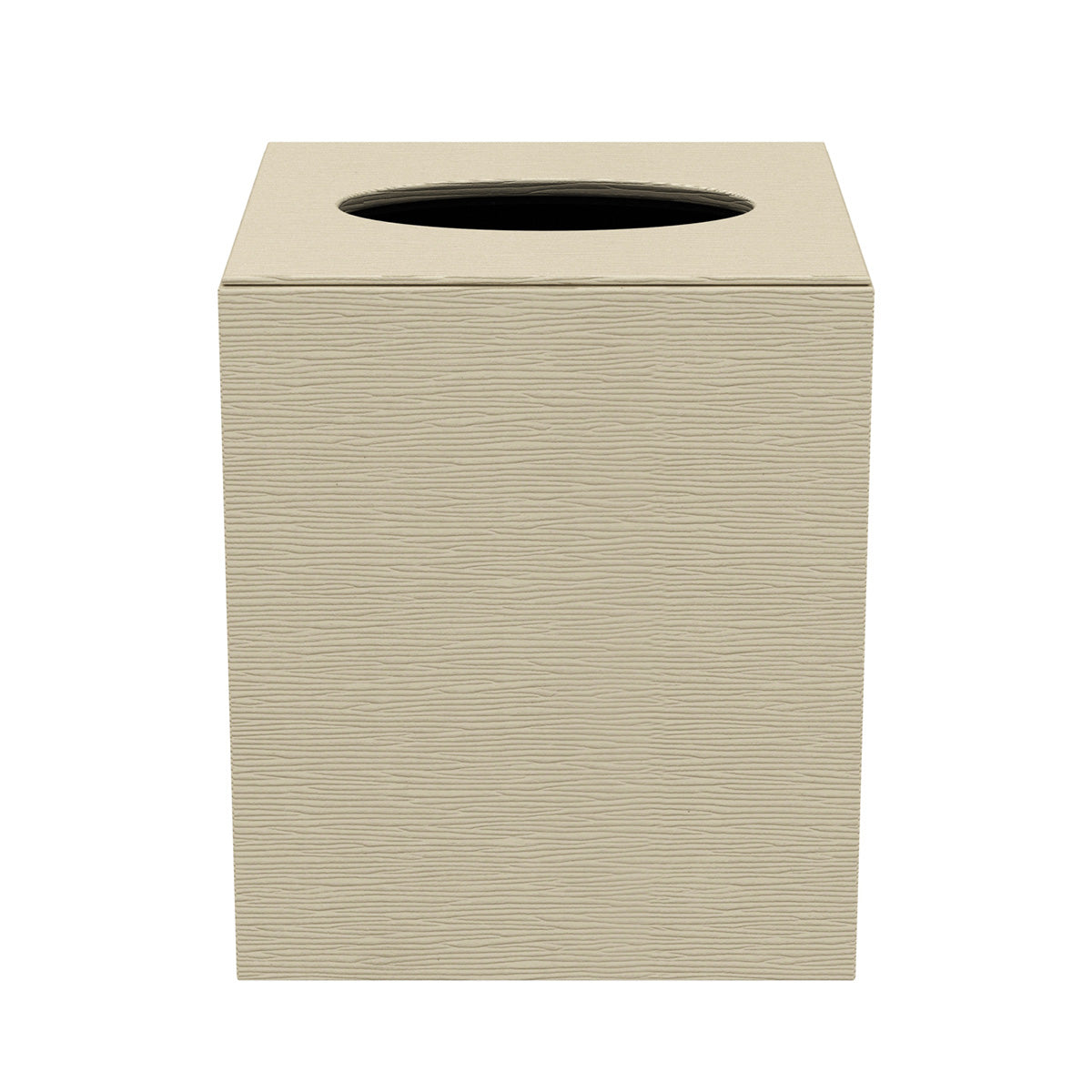 Tissue Box Cover - Wave Texture Leather Match - Signature Collection