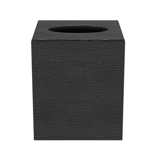 Tissue Box Cover - Wave Texture Leather Match - Signature Collection