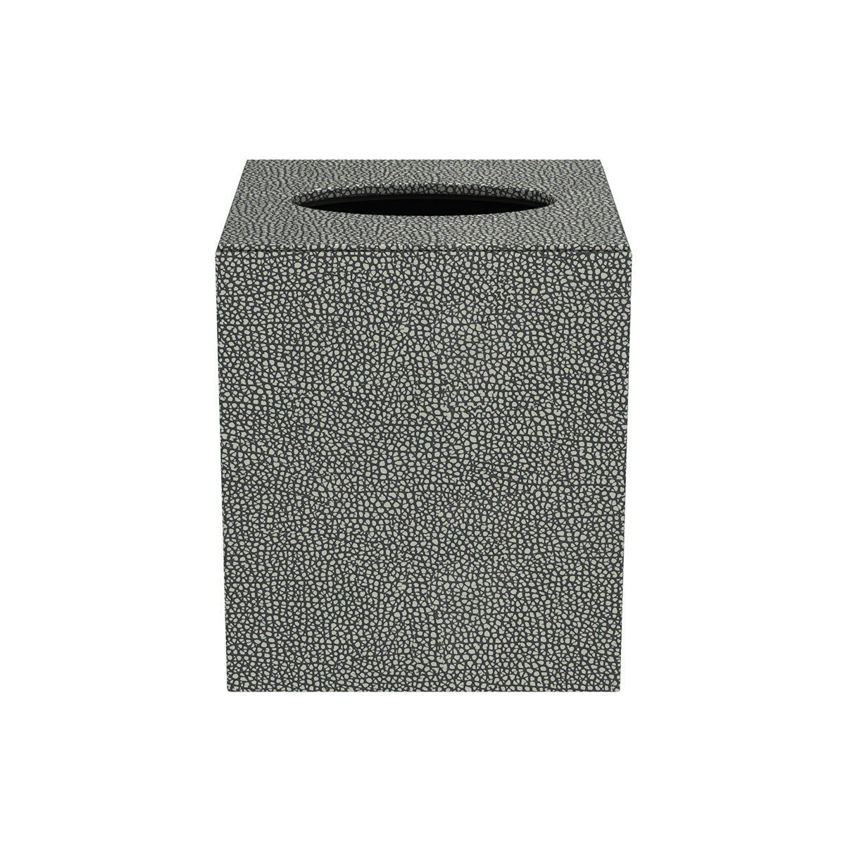 Tissue Box Cover - Faux Shagreen Leather Match - Signature Collection