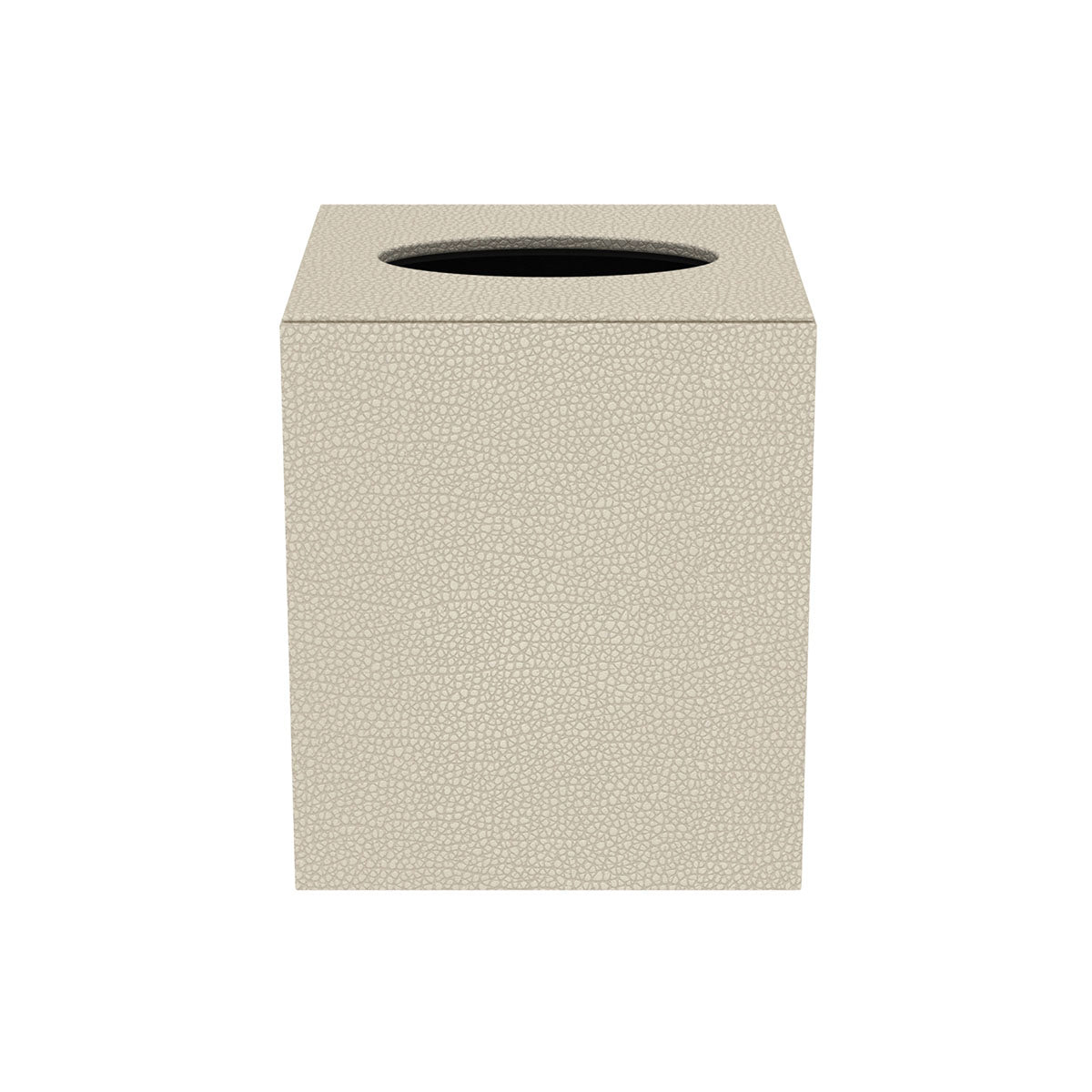 Tissue Box Cover - Faux Shagreen Leather Match - Signature Collection