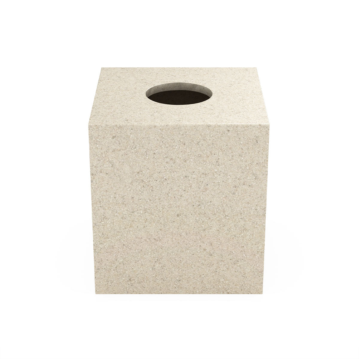 Tissue Box Cover - Sand Resin - Signature Collection