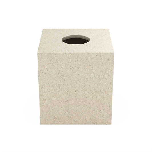 Tissue Box Cover - Sand Resin - Signature Collection