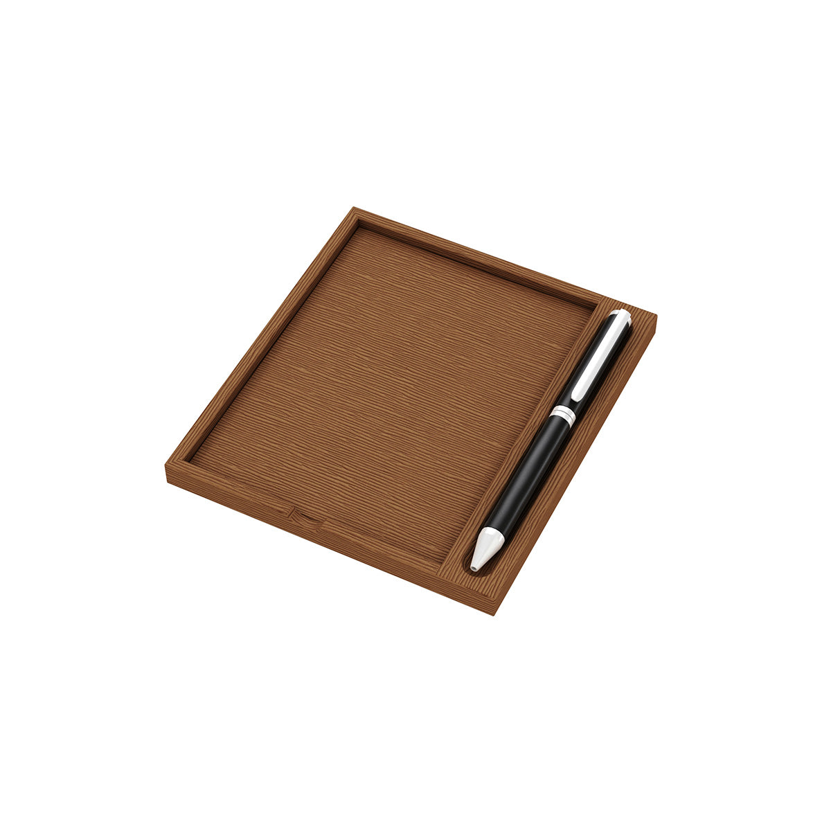 Notepad Holder - Wave Texture Leather Match - Signature Collection