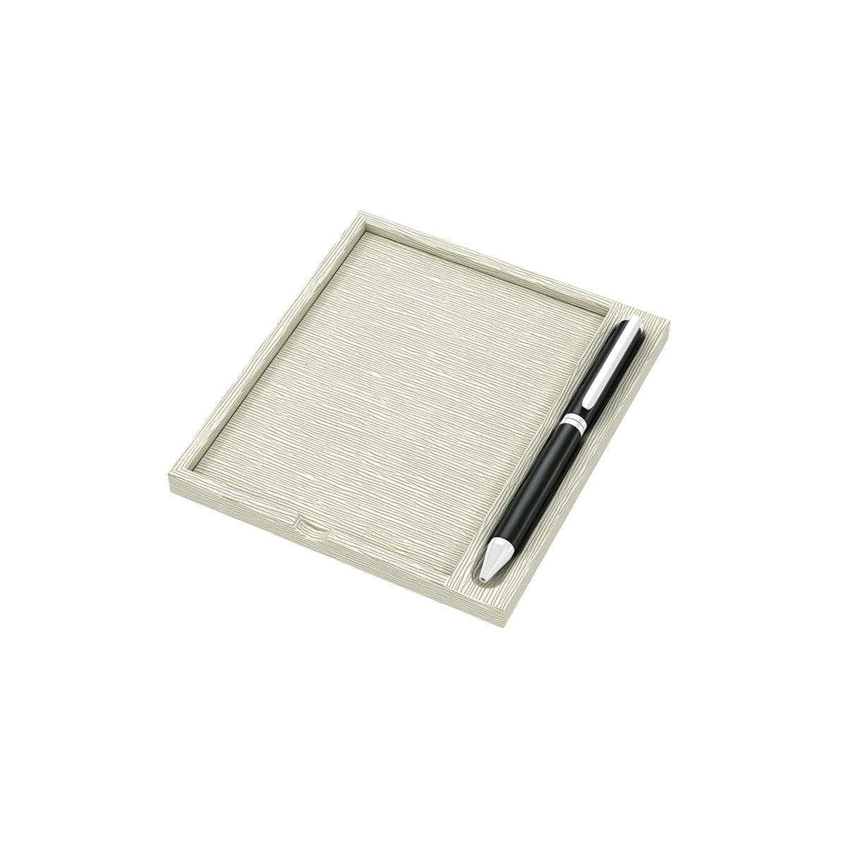 Notepad Holder - Wave Texture Leather Match - Signature Collection