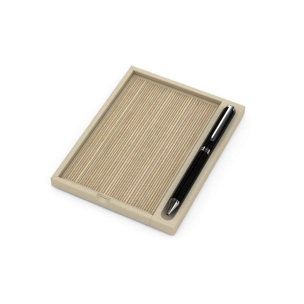 Notepad Holder - Classic Mendong - Signature Collection - (for Classic Mendong w/ Wood Trim)