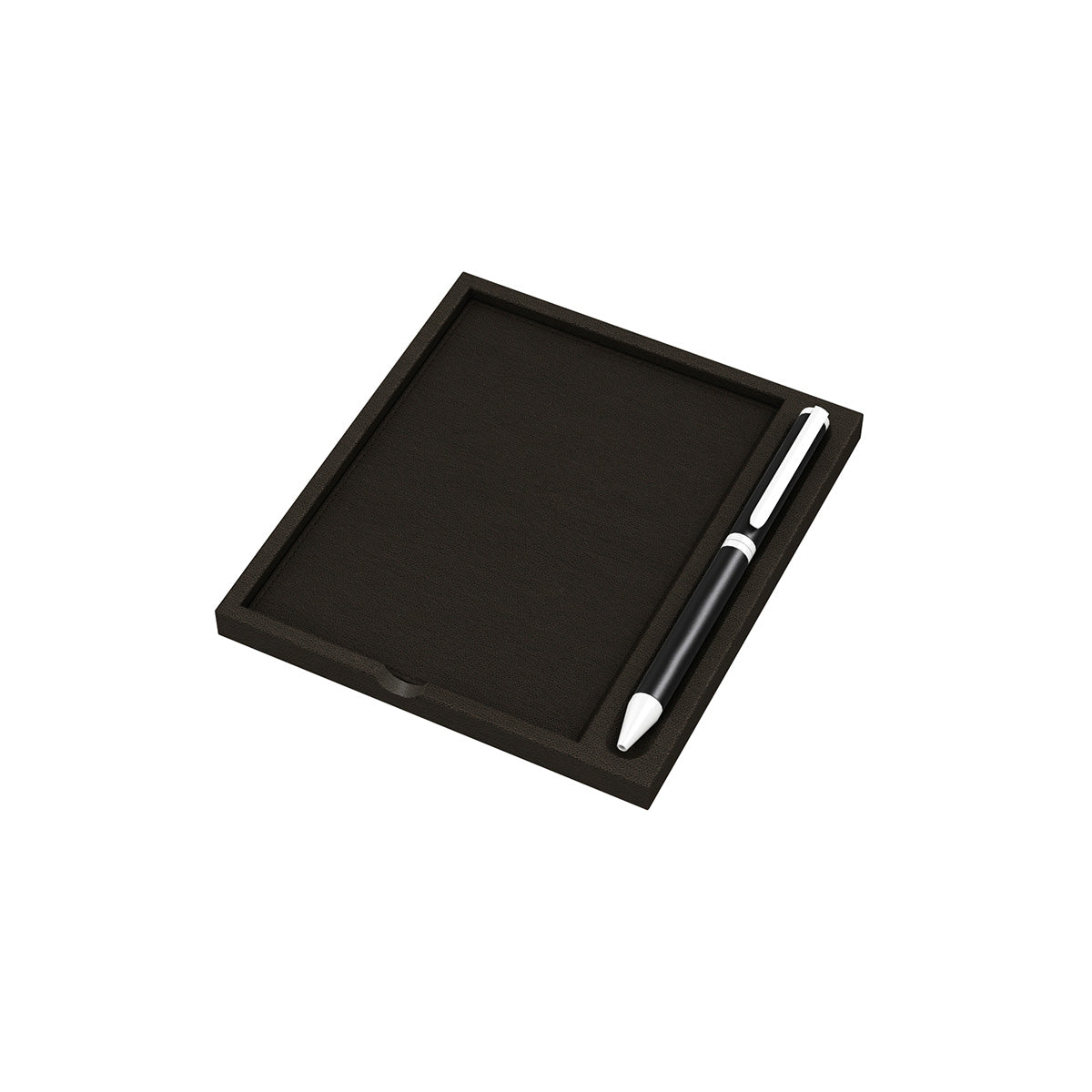Notepad Holder - Smooth Leather Match - Signature Collection