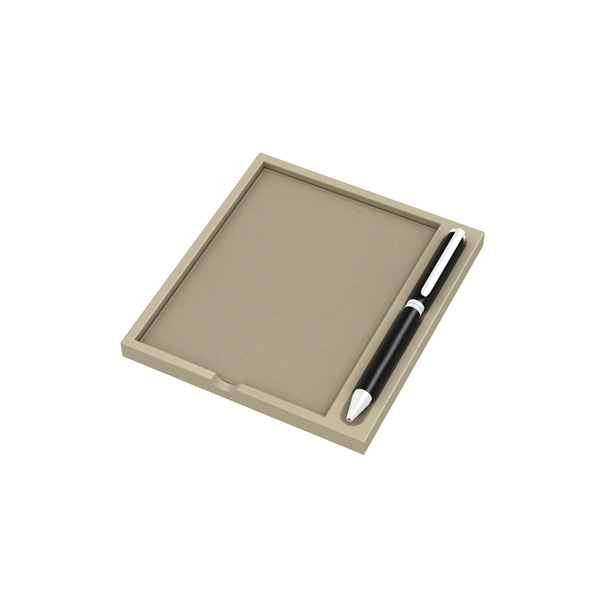 Notepad Holder - Smooth Leather Match - Signature Collection