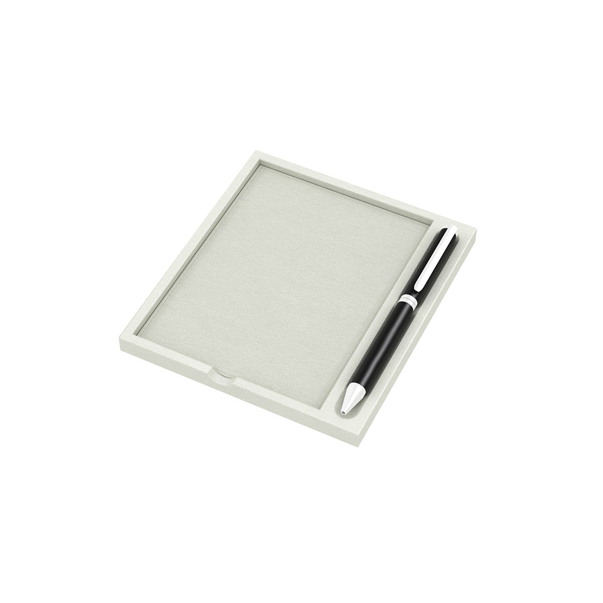 Notepad Holder - Smooth Leather Match - Signature Collection