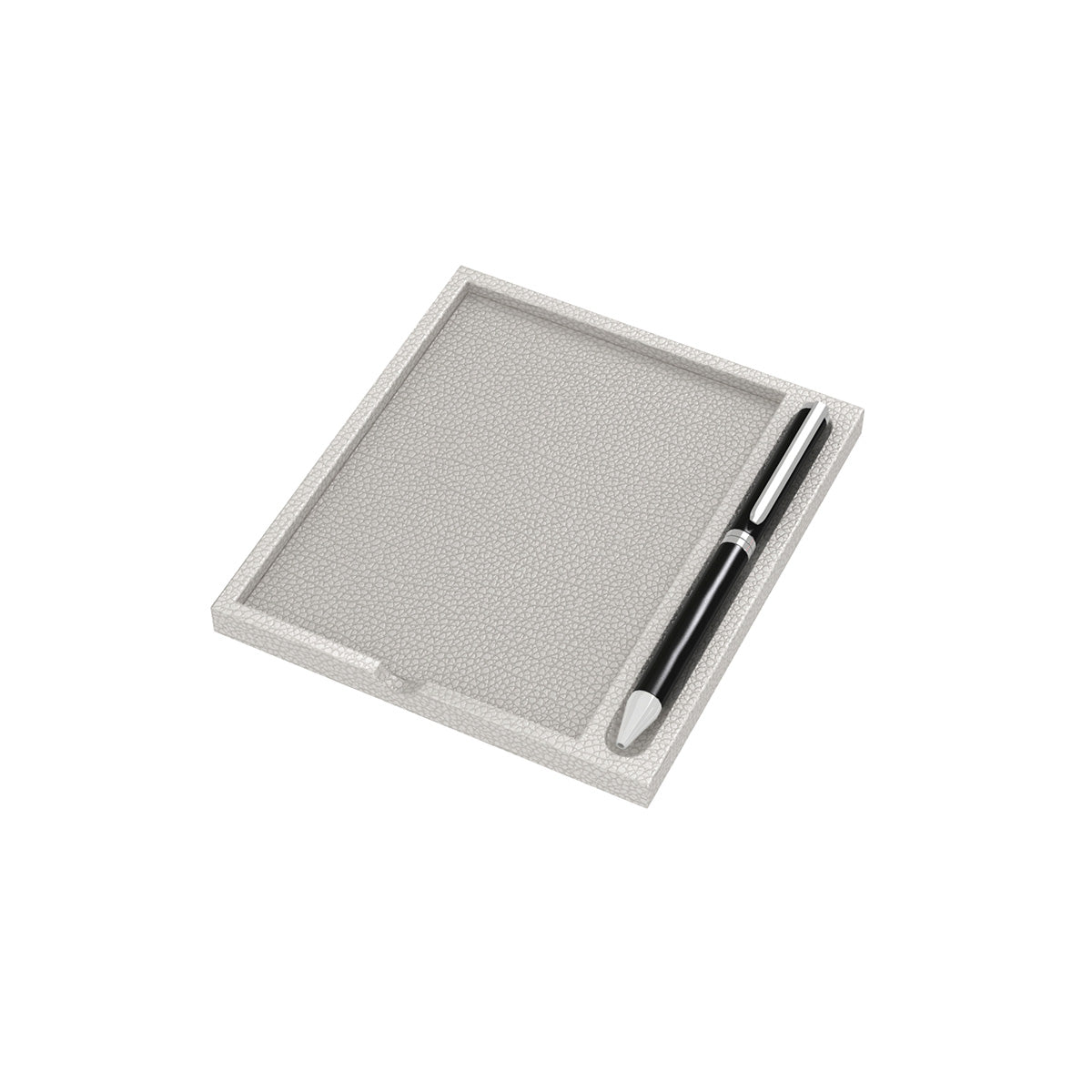 Notepad Holder - Faux Shagreen Leather Match - Signature Collection