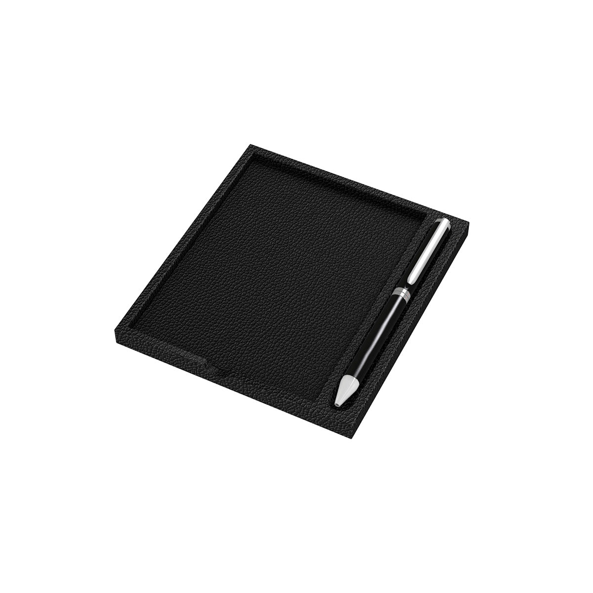 Notepad Holder - Faux Shagreen Leather Match - Signature Collection