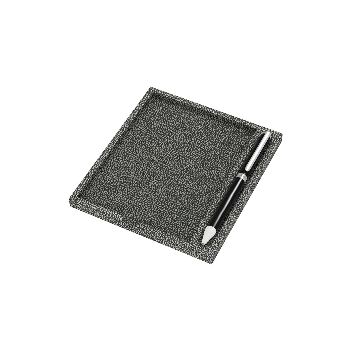 Notepad Holder - Faux Shagreen Leather Match - Signature Collection