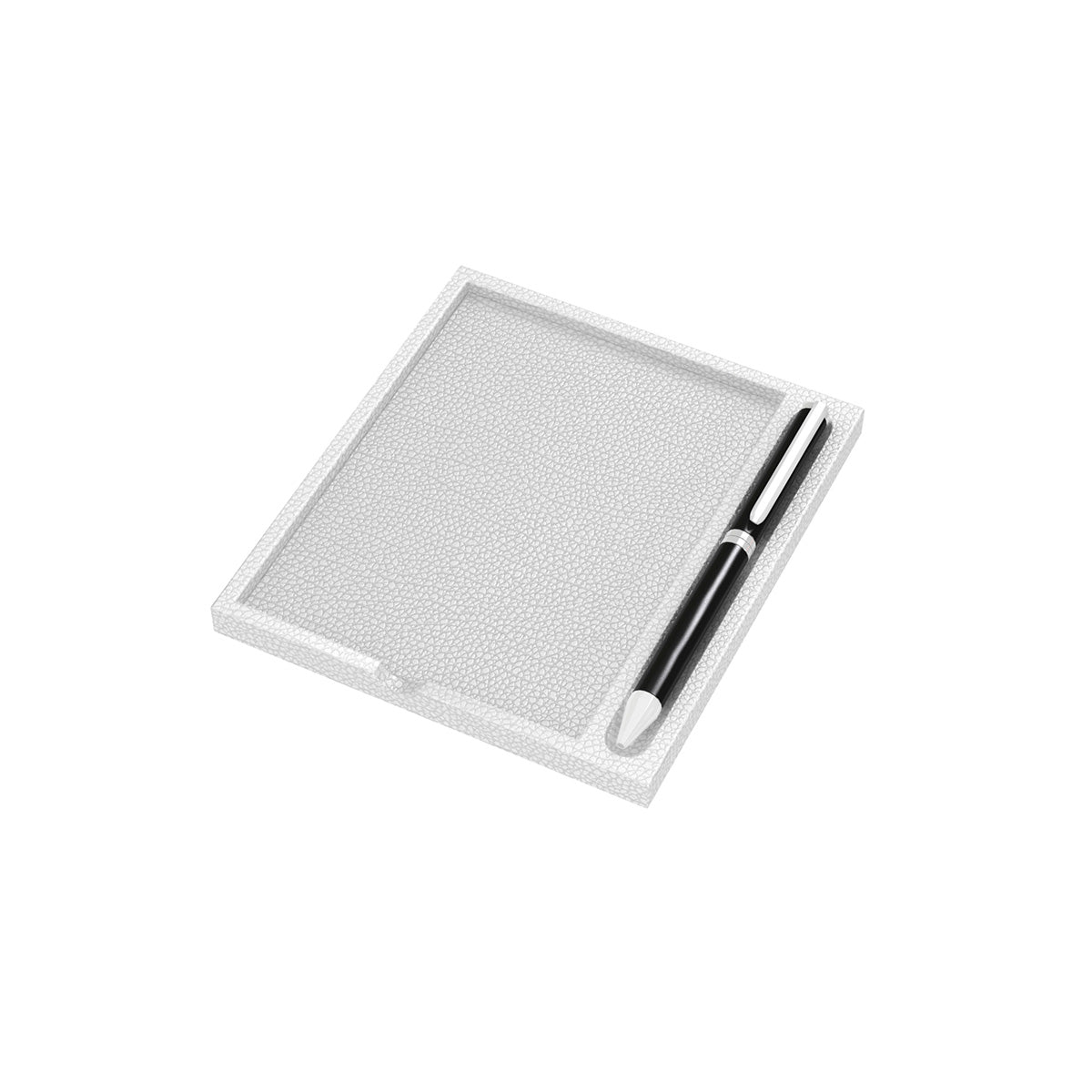 Notepad Holder - Faux Shagreen Leather Match - Signature Collection