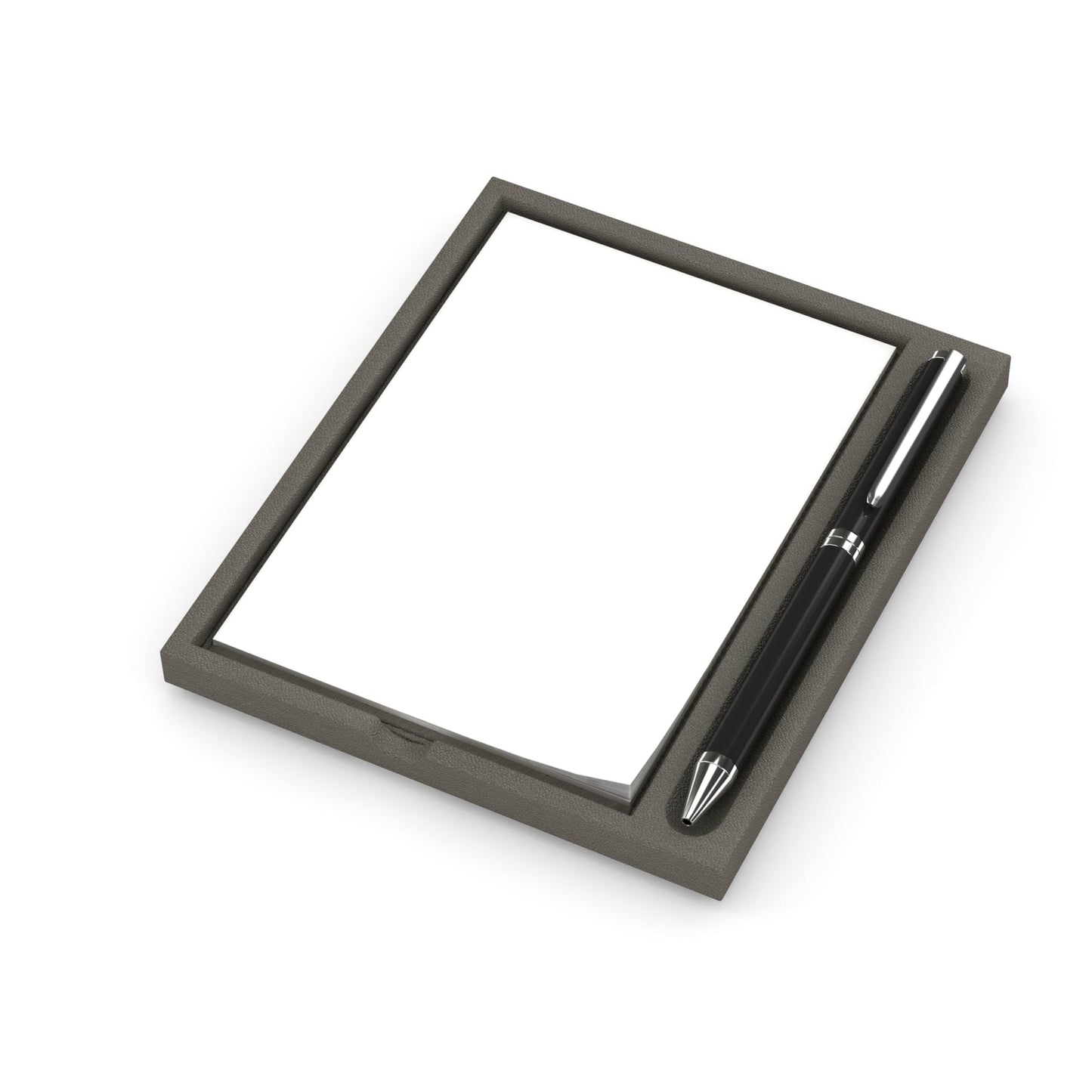 Notepad Holder - Smooth Leather Match - Signature Collection - (for Chevron Mendong)