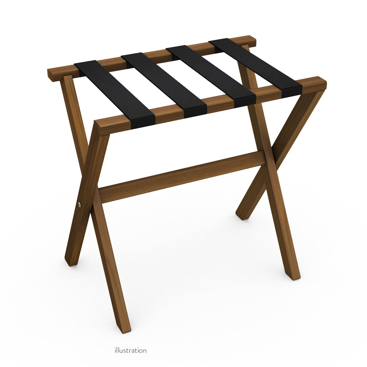 Evolution Luggage Rack - Wood