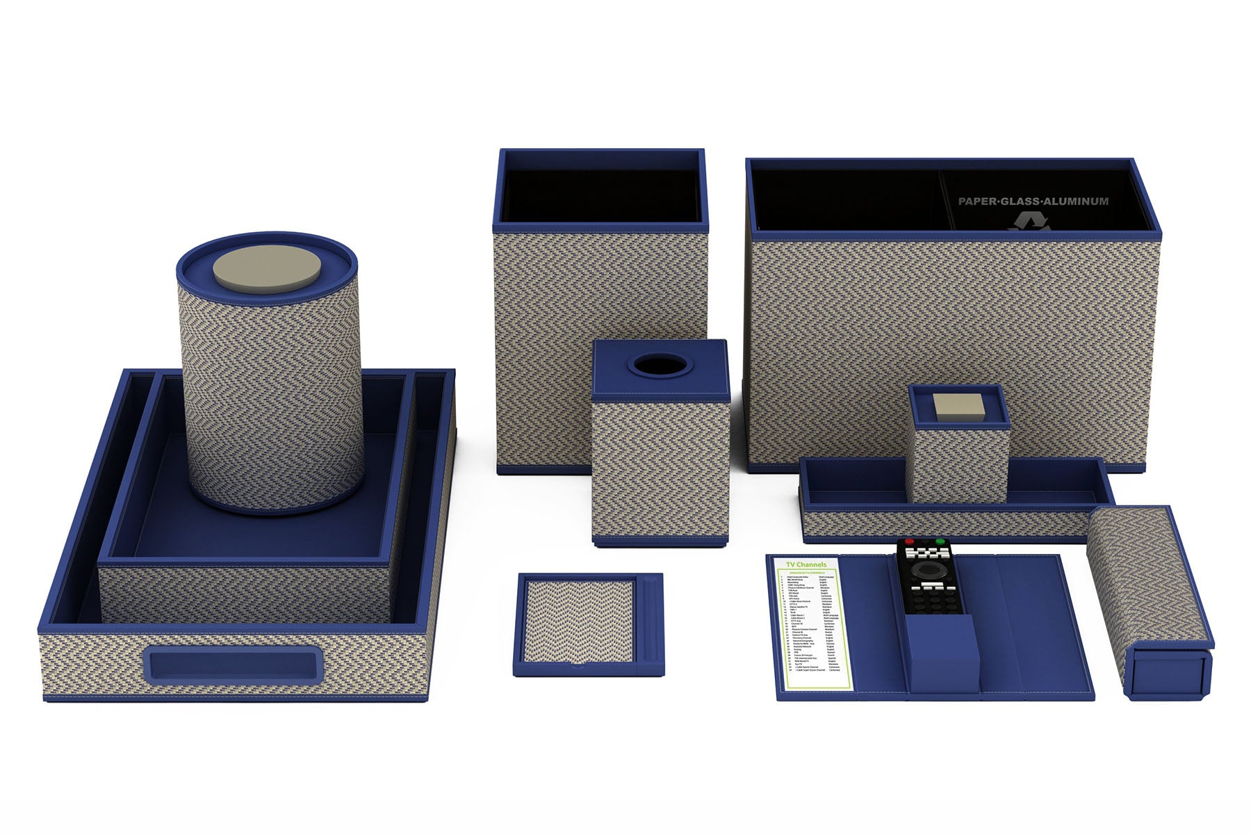 The Yacht Club:  Guestroom and Guest Bath Accessories