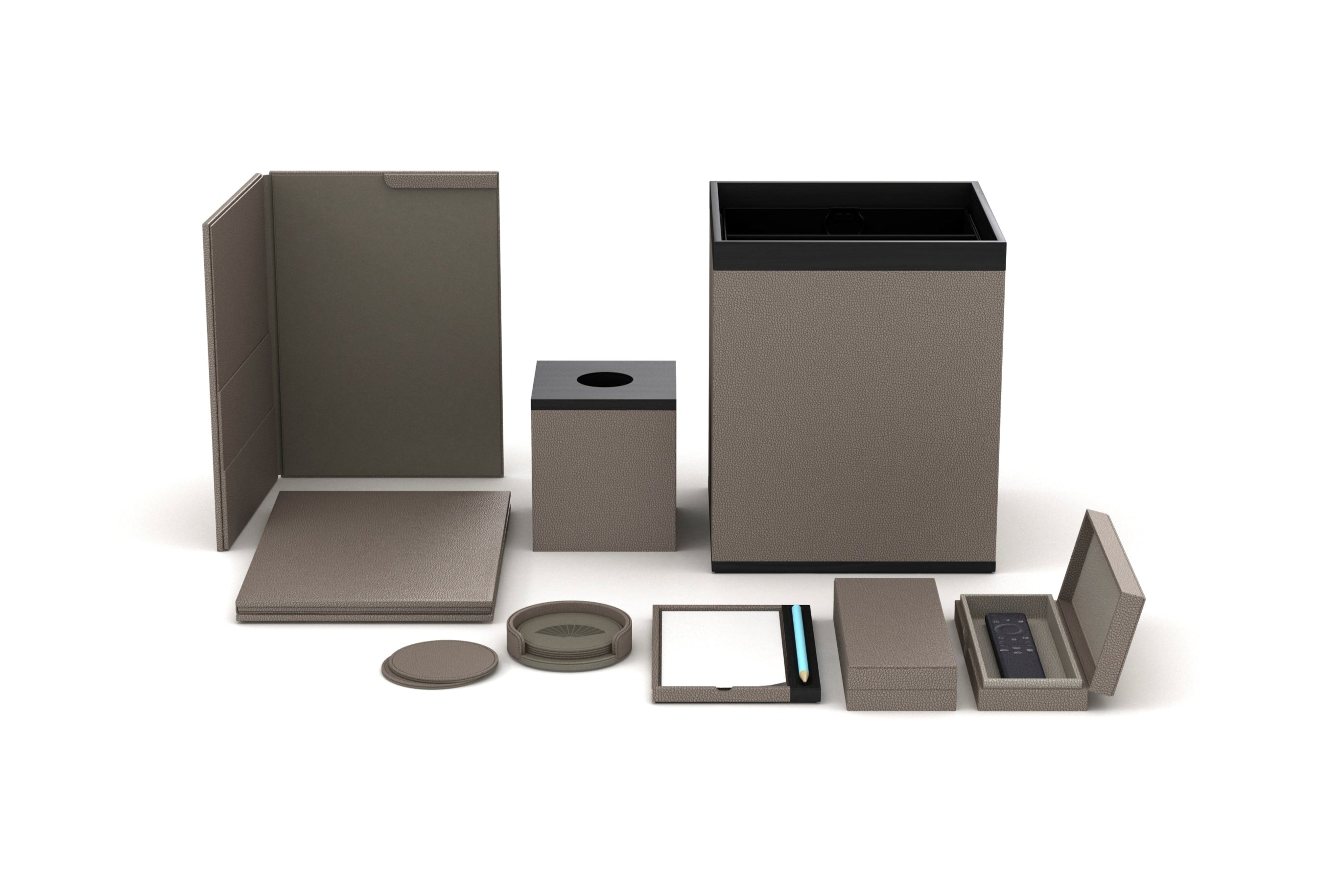 Guest Room Accessories:  Bedside and Desk 