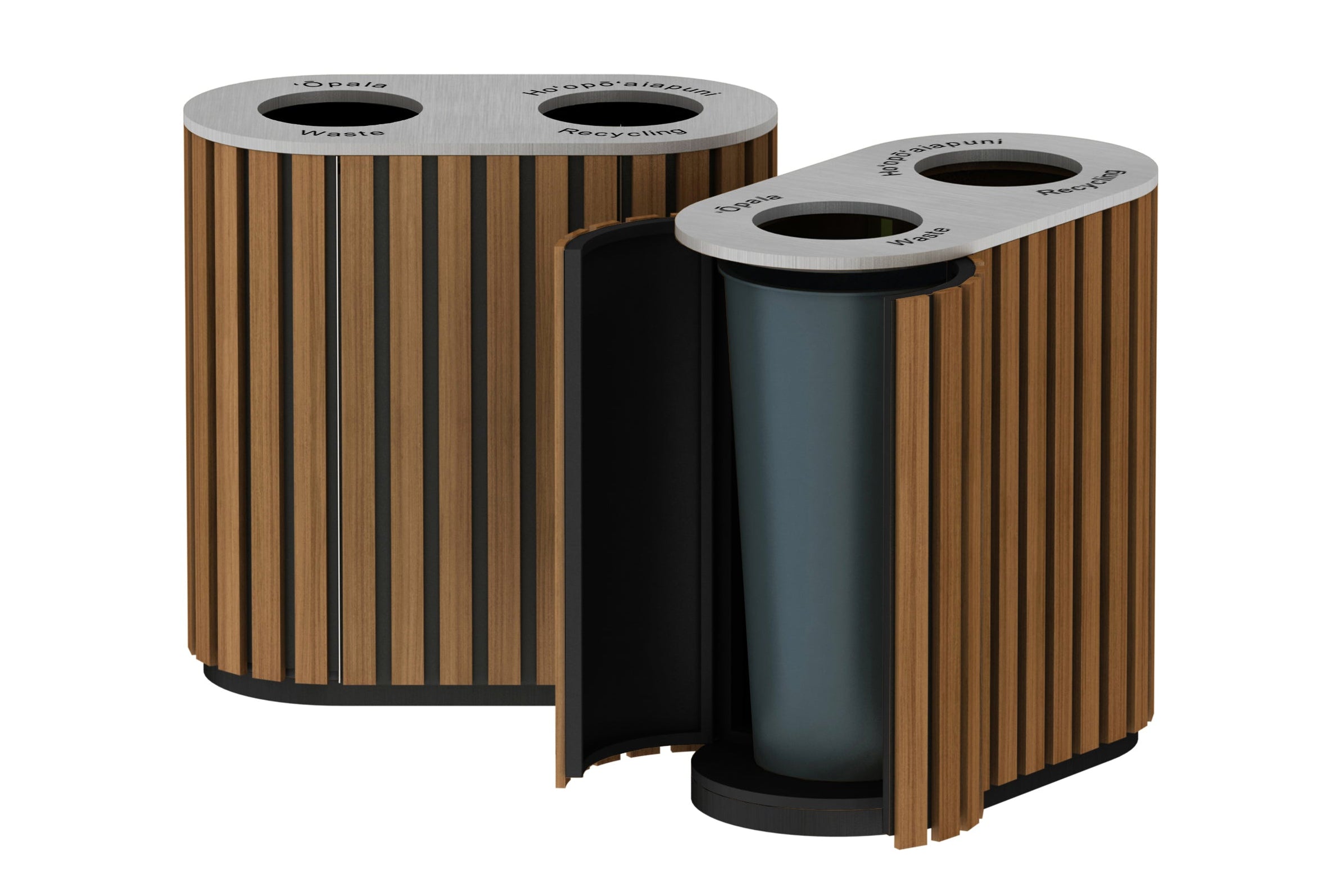 Custom Public Area Bins