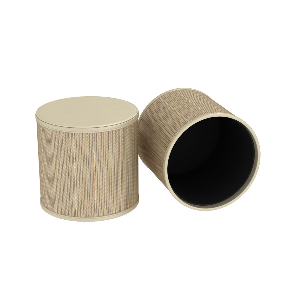 Toilet Paper Cover - Classic Mendong - Signature Collection - w/ Wood Trim