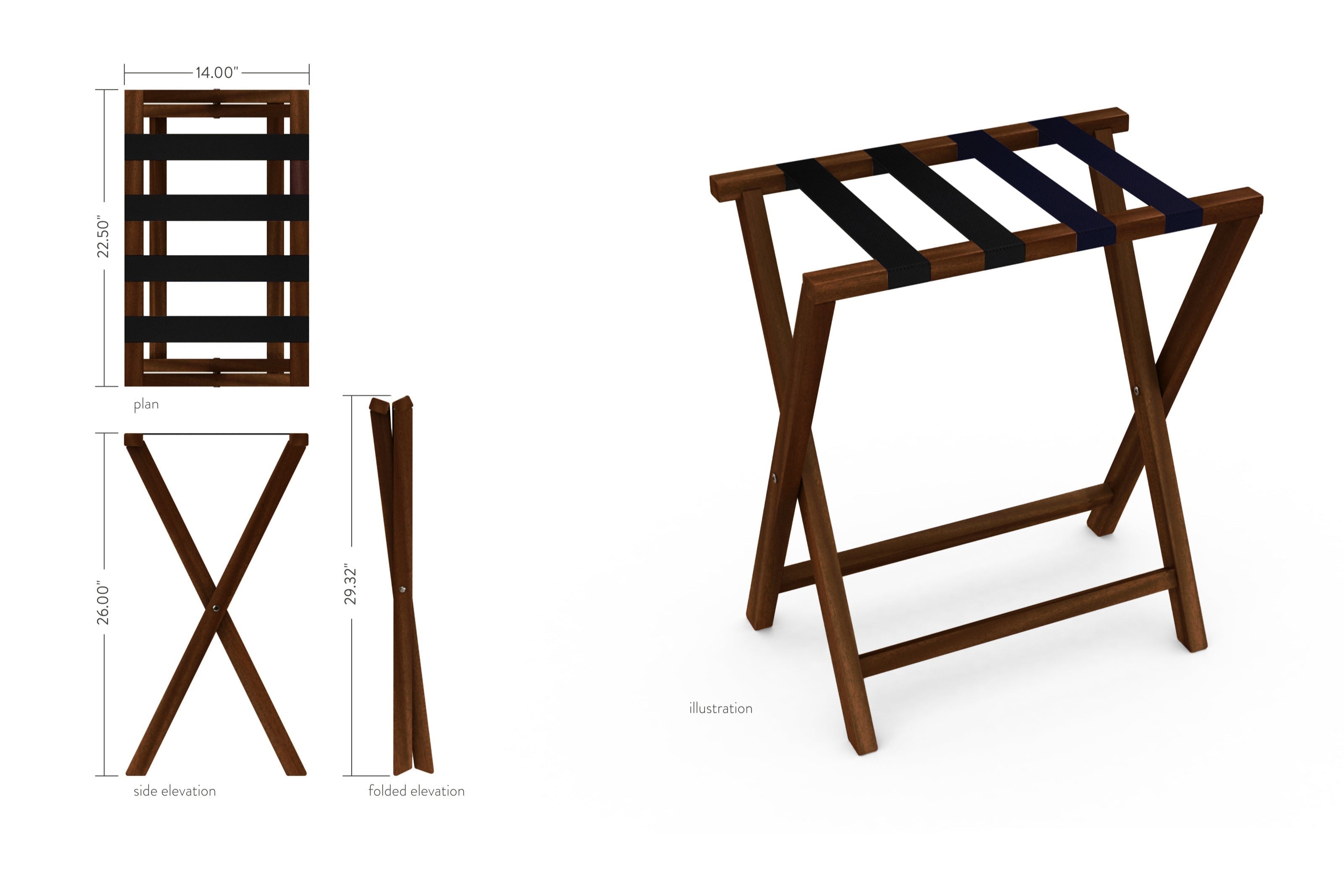 Guest Room Accessories: Luggage Rack