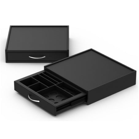 Coffee / Tea Setup Box with Platform & Drawer