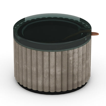 Bath Salts Canister with Spoon