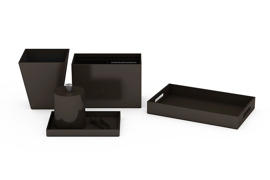 Contemporary Lacquer Bathroom Accessories | Via Motif