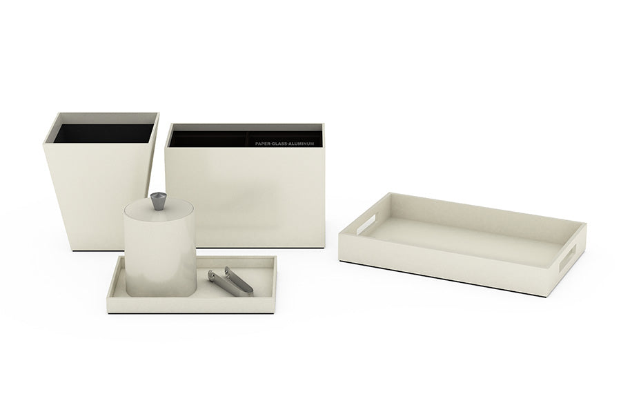 Contemporary Lacquer Bathroom Accessories | Via Motif